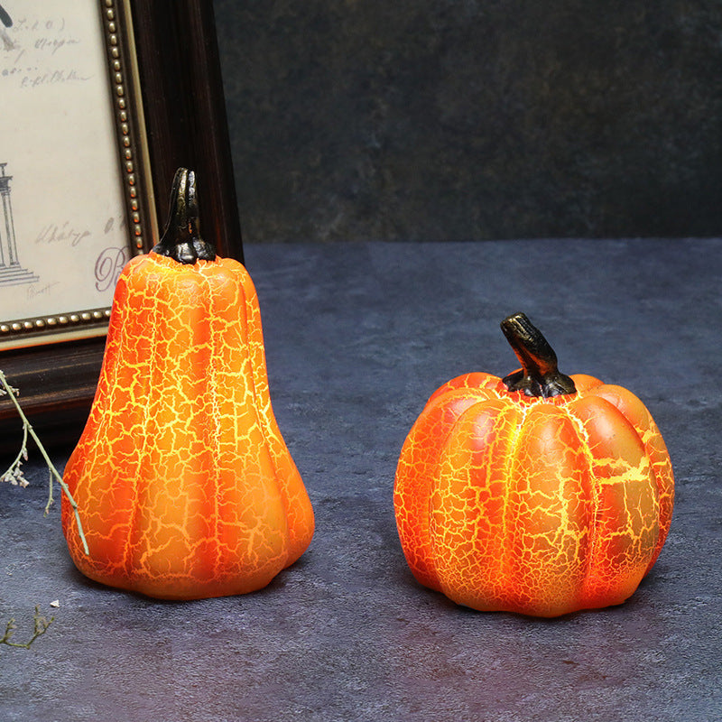 Glowing Pumpkin LED Lantern – Halloween Table Décor
