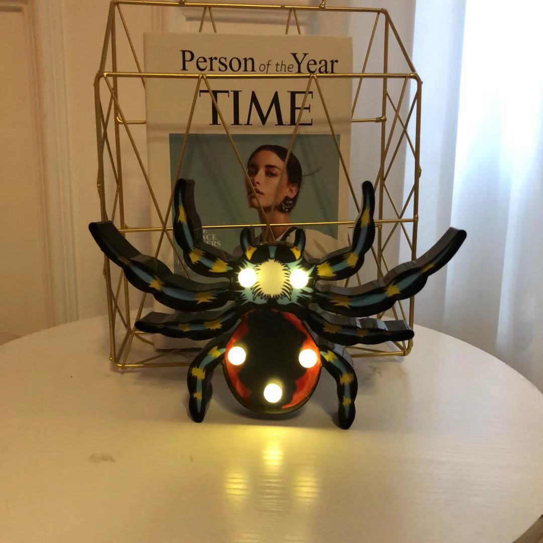 Spooky LED Halloween Lights – Pumpkin, Bat, Spider & Skull Styles