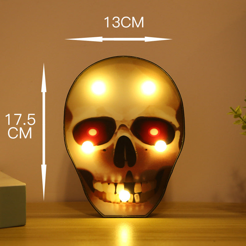 Spooky LED Halloween Lights – Pumpkin, Bat, Spider & Skull Styles