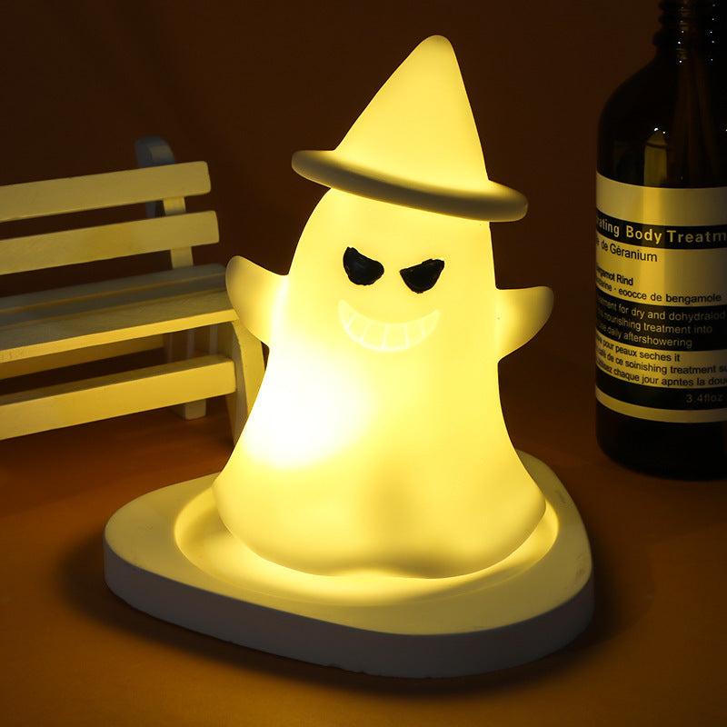 Cute Halloween LED Night Light – Pumpkin, Ghost & Skull Designs