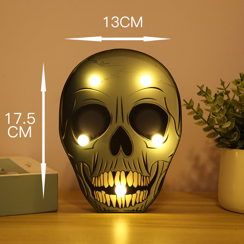 Spooky LED Halloween Lights – Pumpkin, Bat, Spider & Skull Styles
