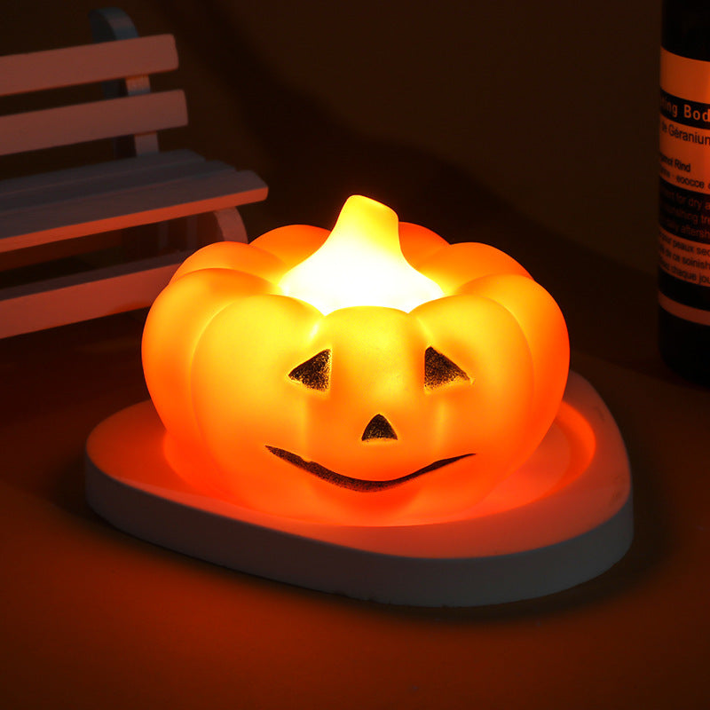 Cute Halloween LED Night Light – Pumpkin, Ghost & Skull Designs