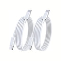 Câble de données à charge rapide USB Type C vers USB C 1M 100W (AAA)