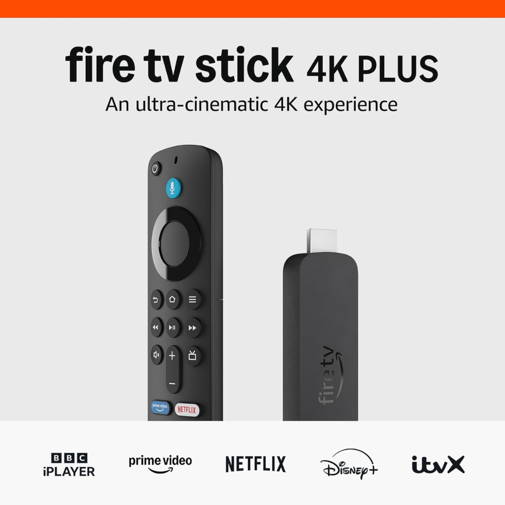 Amazon Fire TV Stick 4K Plus – Ultra HD Streaming with Alexa Voice