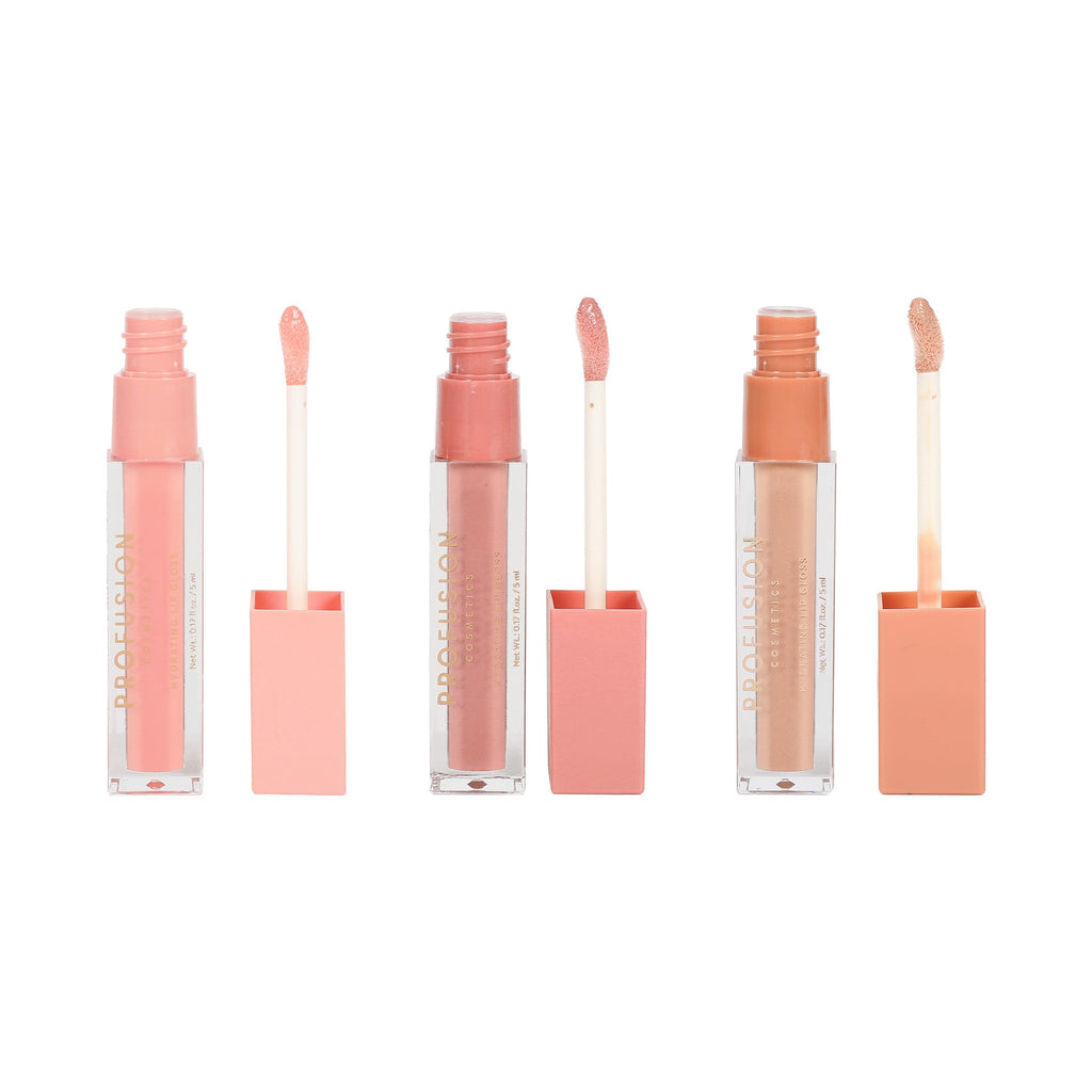 LIP TRIO HIGH SHINE LIP GLOSS - NUDES — additional product image 3