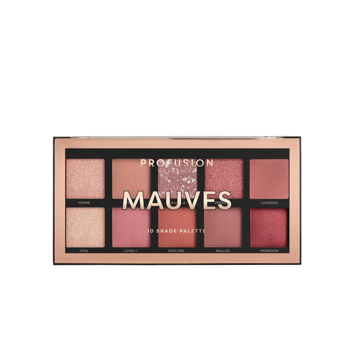 MAUVES | 10 SHADE EYESHADOW PALETTE