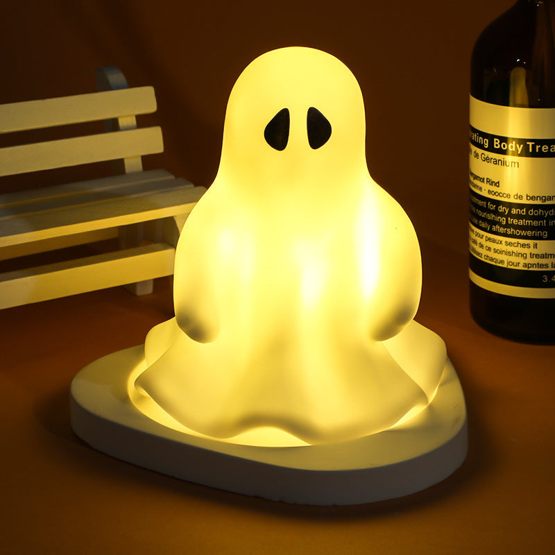 Cute Halloween LED Night Light – Pumpkin, Ghost & Skull Designs